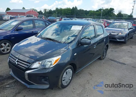 2024 Mitsubishi Mirage Es/Le from USA, damaged, VIN ML32AUHJ8RH028530